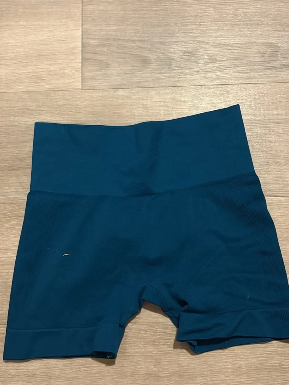 SET Active Deep Teal High-Rise Seamless Shorts